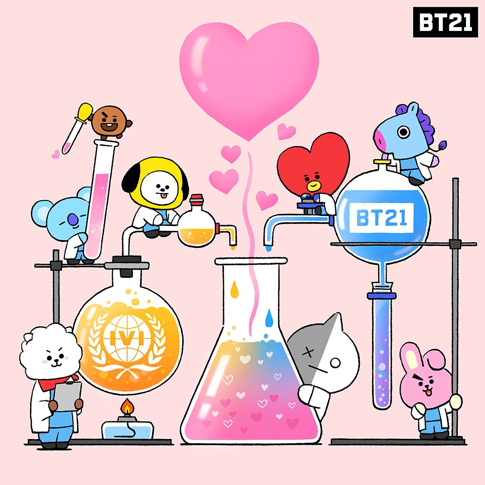 Line And International Vaccine Institute Release Bt21 Donation Stickers To Promote Global Vaccination And Vaccine Development Ivi