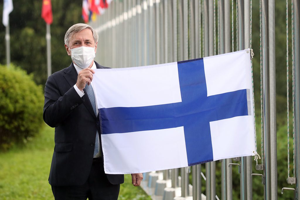 IVI welcomes Finland as 36th member state with flag-raising ceremony