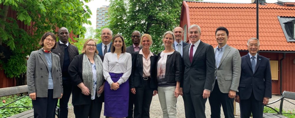 The IVI Board of Trustees convene in Stockholm May 19-20, 2022, following the Swedish Parliament's decision to approve the host country agreement establishing IVI's European Regional Office in Sweden.