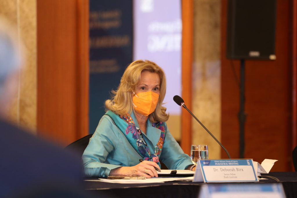 Feedback for the next pandemic, a conversation with Dr. Deborah Birx, Chair of IVI’s Global Advisory Group of Experts