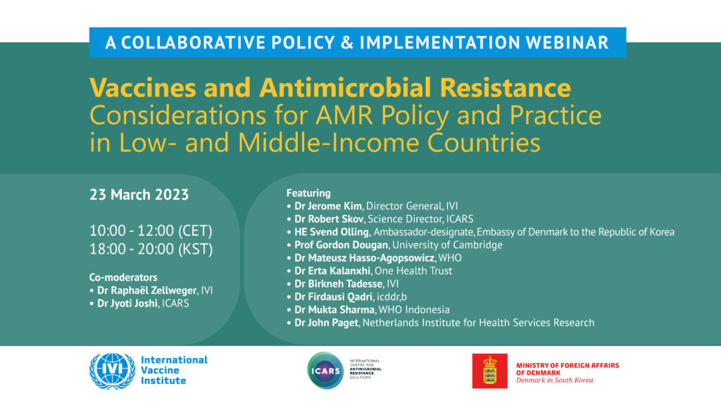Vaccines and AMR: Considerations for AMR Policy and Practice in Low- and Middle-Income Countries