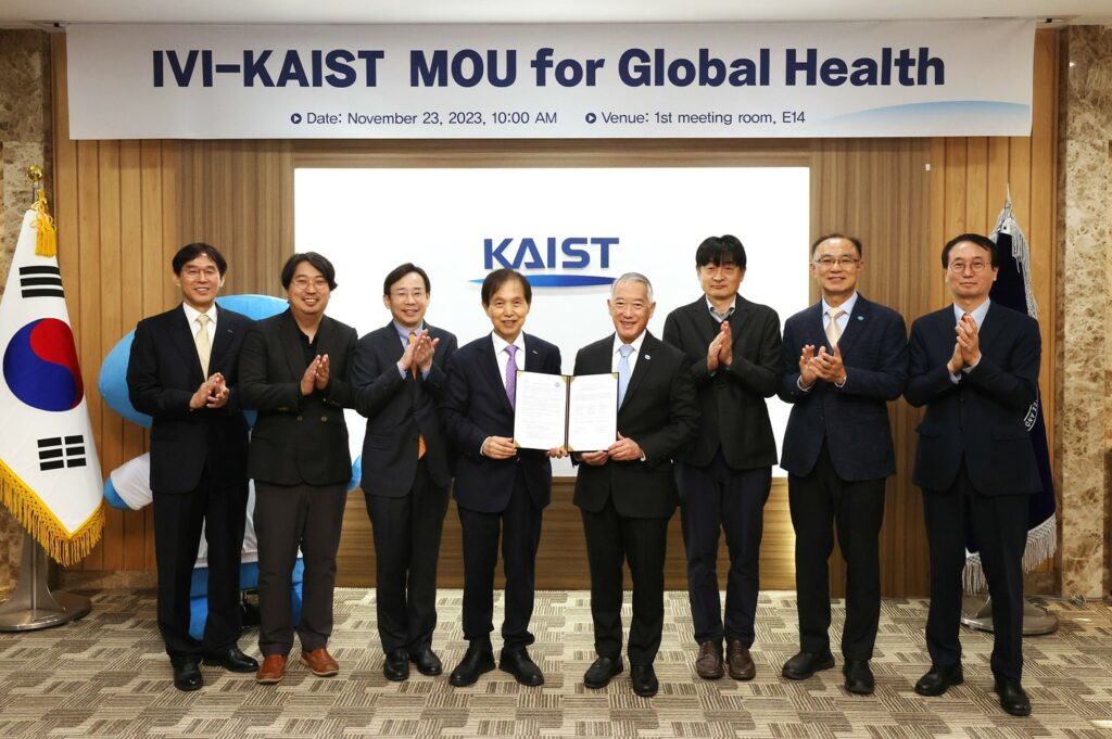 국제백신연구소, KAIST와 글로벌 백신 공동 연구 협력 MOU 체결