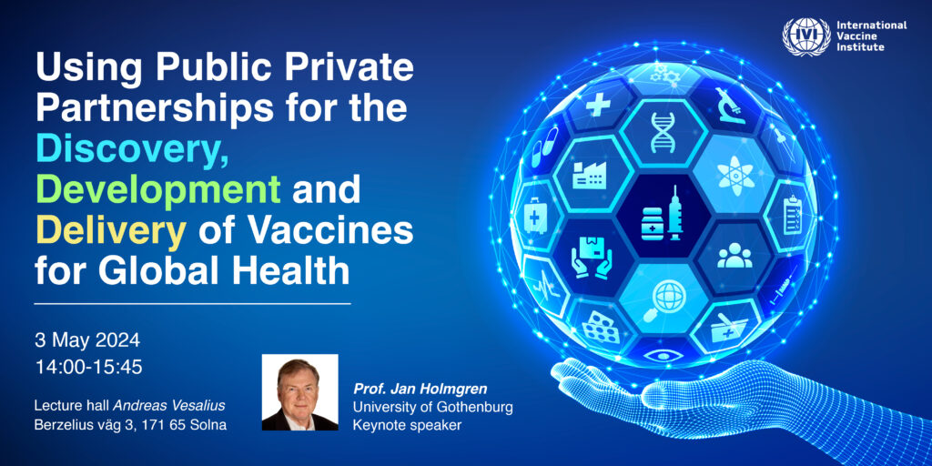 The symposium on Public Private Partnerships for Discovery, Development and Delivery of Vaccines for Global Health